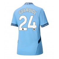 Maglia Calcio Manchester City Josko Gvardiol #24 Prima Divisa Donna 2024-25 Manica Corta